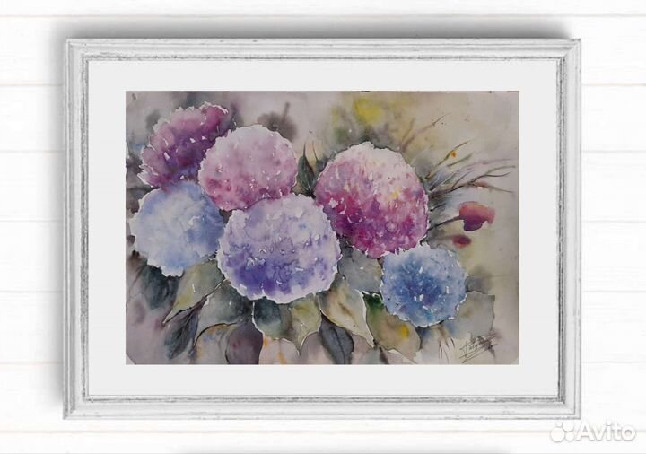 Картина акварелью 30х40, авторская работа