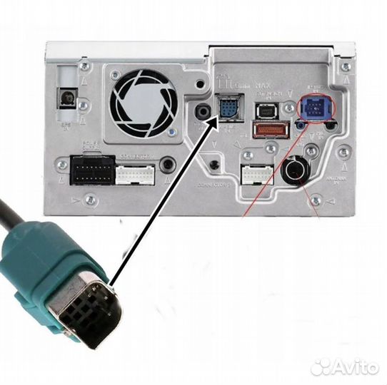 Bluetooth адаптер для магнитолы Alpine KCE-237B