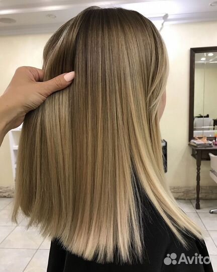 Окрашивание волос. Аиртач, блонд, выход из черного