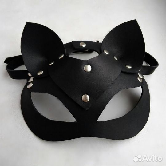 Маска кожаная