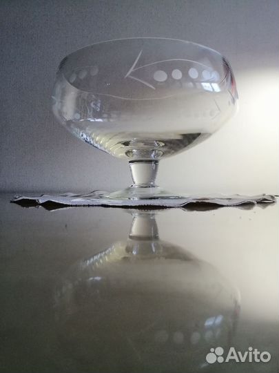 Фруктовница большая на ножке СССР