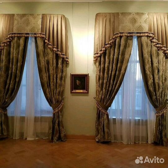 Пошив штор. Выезд дизайнера