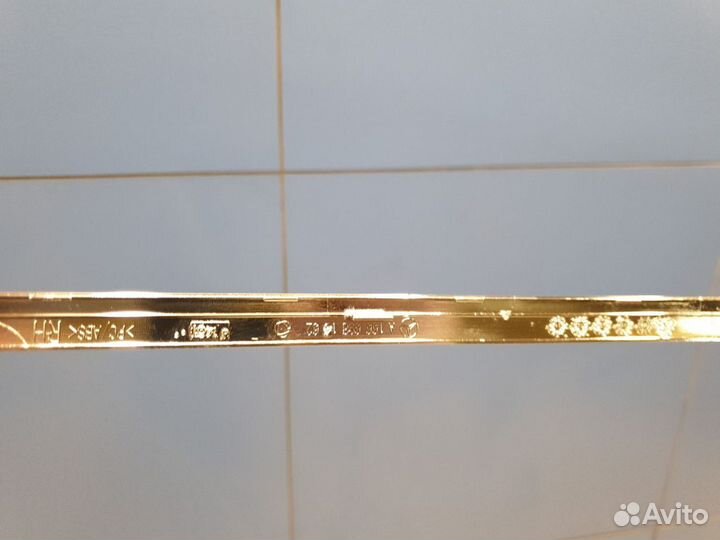 Молдинг накладки порога передний правый Mercedes M-klasse W166 ML GLE 2011-2018