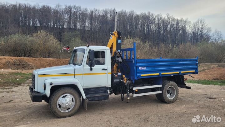 ГАЗ 3309 с КМУ, 2012