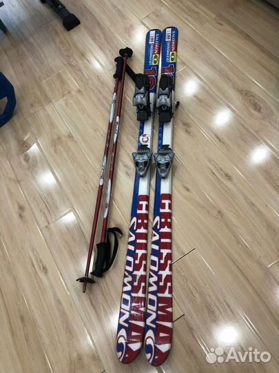 Горные лыжи и ботинки