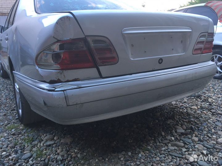 Задний бампер mercedes w210 рестайлинг