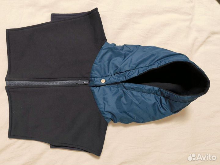 Капюшон с воротником