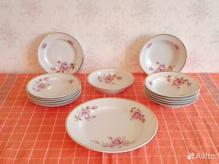 Столовый Сервиз, Дулёвский Фарфор, СССР