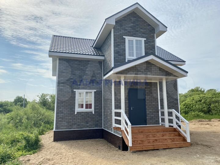 Дом 104,4 м² на участке 7,5 сот.