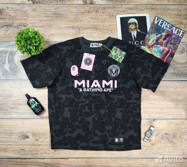 Футболка bape inter miami