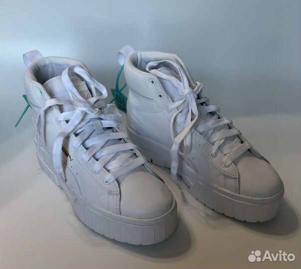 Кроссовки Puma mayze mid белые