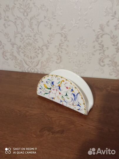 Салфетница фарфор