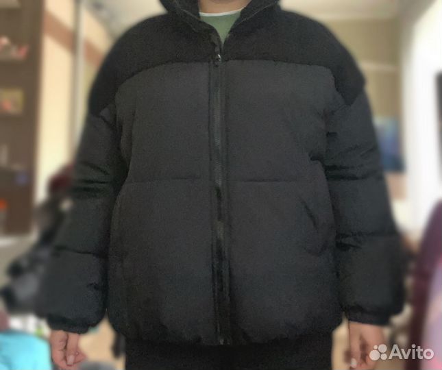 Куртка осенняя женская 48-50(оверсайз)