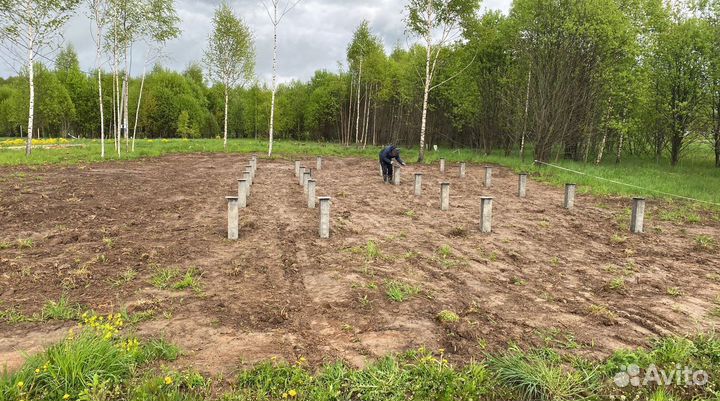 Забивные железобетонные сваи