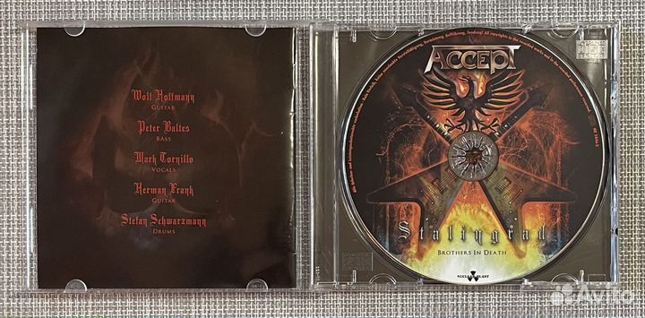 Accept - Stalingrad (Brothers In Death) CD Rus