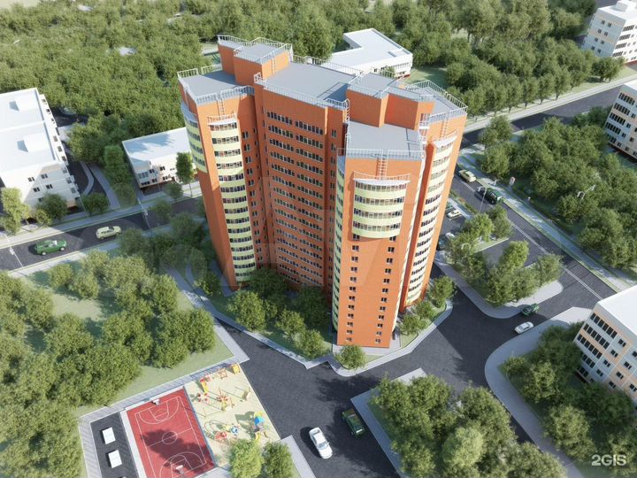 1-к. квартира, 35,8 м², 8/17 эт.