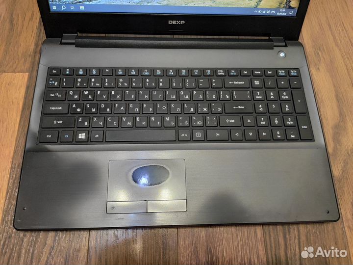 Ноутбук dexp CLV-950 (4 ядра, 4гб памяти, 500 HDD)