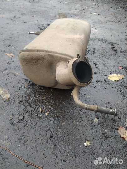 Глушитель на Peugeot 407 пежо задняя банка