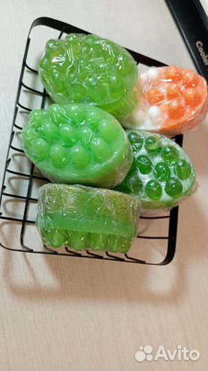 Массажное мыло с люфой