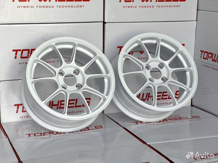 Диски SRL DQ011 15 6.5J +35 4x100 вес 4.8kg White