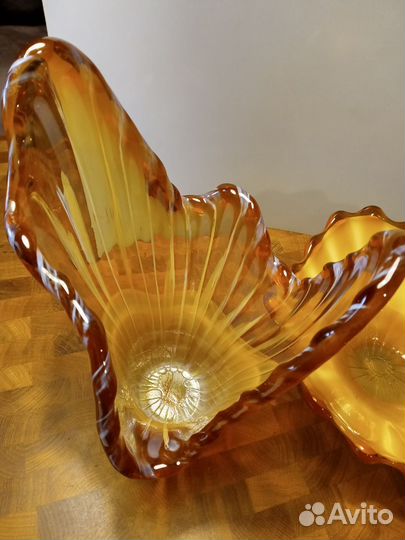 Вазы винтажная, муранское стекло