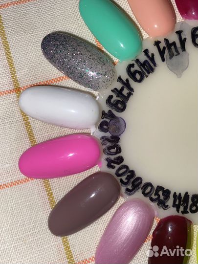 Модели на гель лак