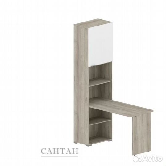 Письменный новый стол со шкафом пс3003