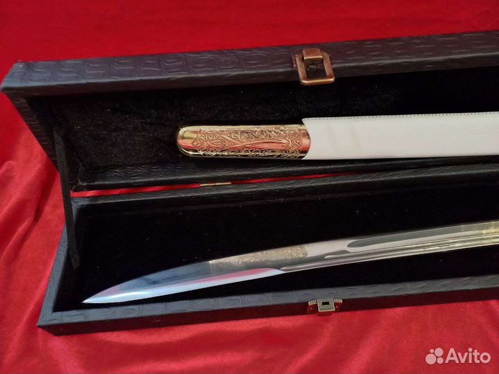 Шашка казачья наградная 3 дола с футляром