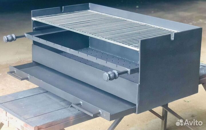 Мангал в стиле лофт