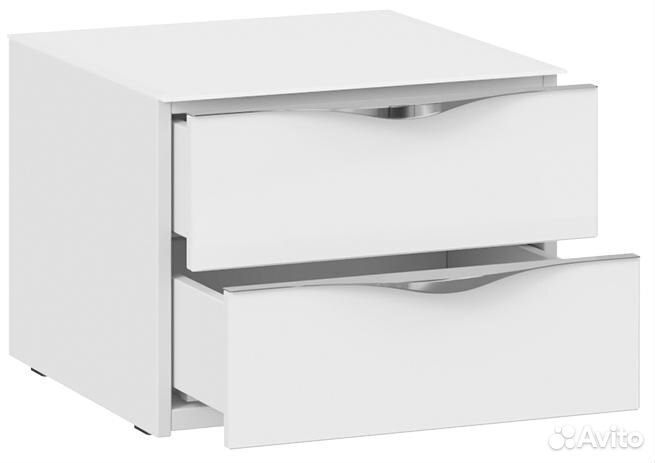 Тумба прикроватная с 2 ящиками Глосс