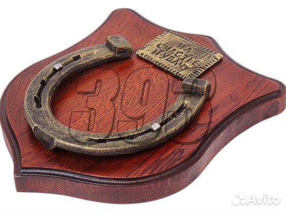 Подкова На счастье и удачу (цвет медальона (41598)