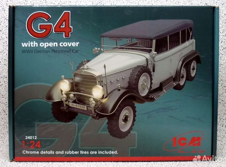 German Personnel Car G4, ICM 24012, 1/24