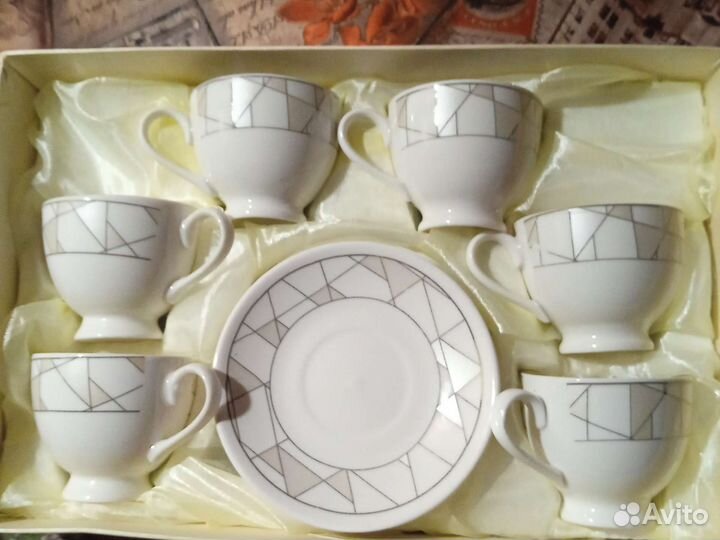 Кофейный сервиз новый