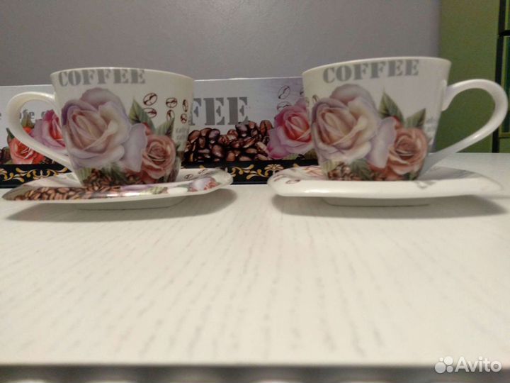 Кофейный сервиз новый