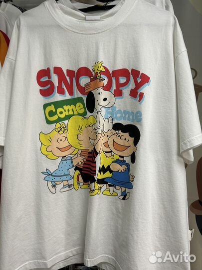 Крутая футболка оверсайз хлопок