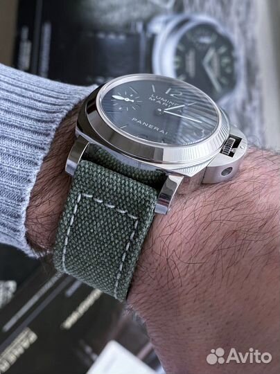 Ремешок для часов Panerai и других из канваса