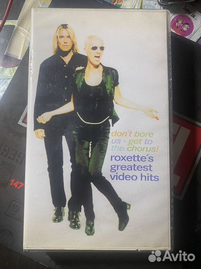 Roxette's greatest video hits VHS видеокассета