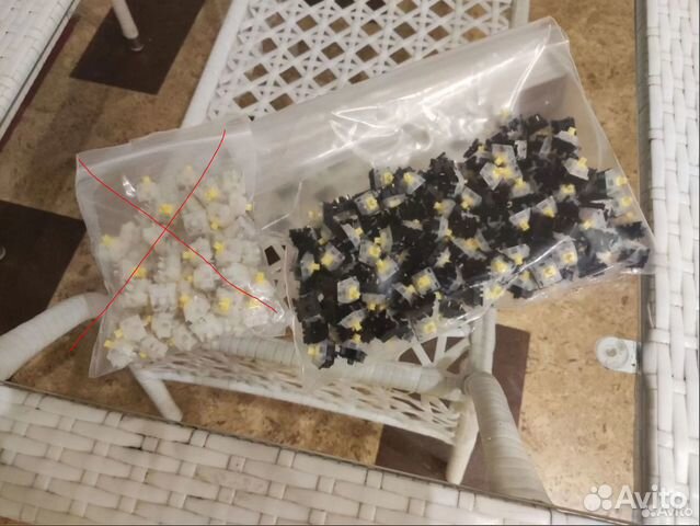 Свитчи Gateron milky yellow pro купить в Москве | Электроника | Авито