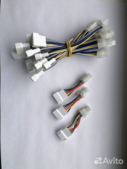 Переходник вентилятора 6pin - 4 pin Whatsminer