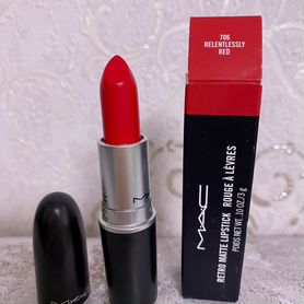 Помада MAC Lipstick оттенок 706 Relentlessly Red