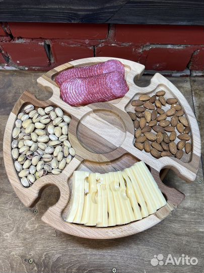 Винный столик менажница