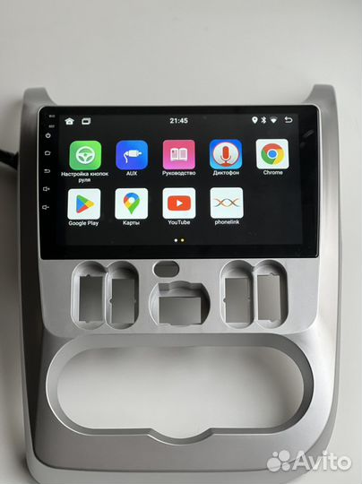 Магнитола renault logan sandero