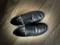 Туфли школьные кожаные на сменную обувь