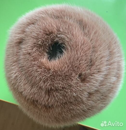 Шапка норковая женская