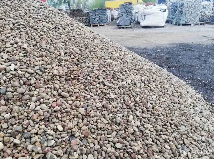 Гравийный щебень доставка