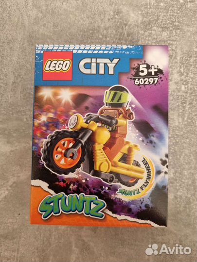 60297 City Stuntz трюковый мотоцикл