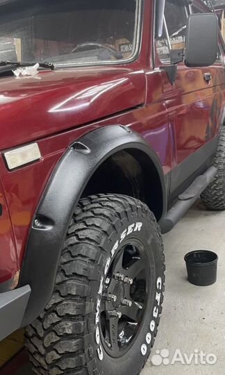 Расширители колесных арок Нива (на резаные арки)