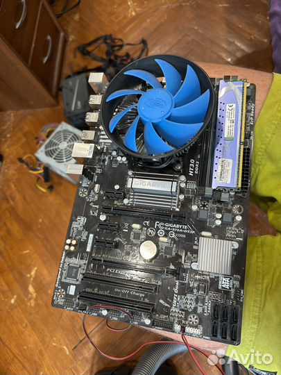 Материнская плата с процессором amd fx и памятью