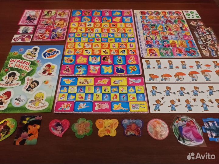 Наклейки Winx