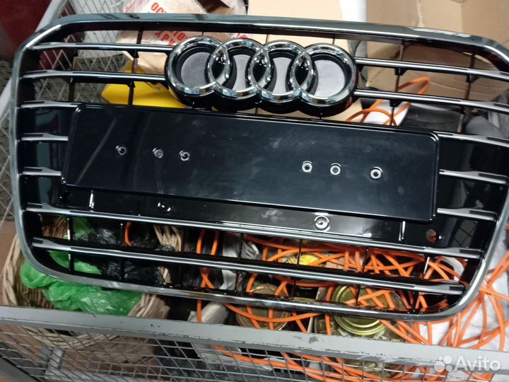 Решетка радиатора Audi a6 с7 до рест